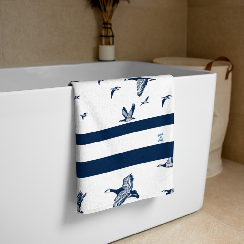 Oh my geese - Towel - Beach Towels- Print N Stuff - [designed in Turku FInland]