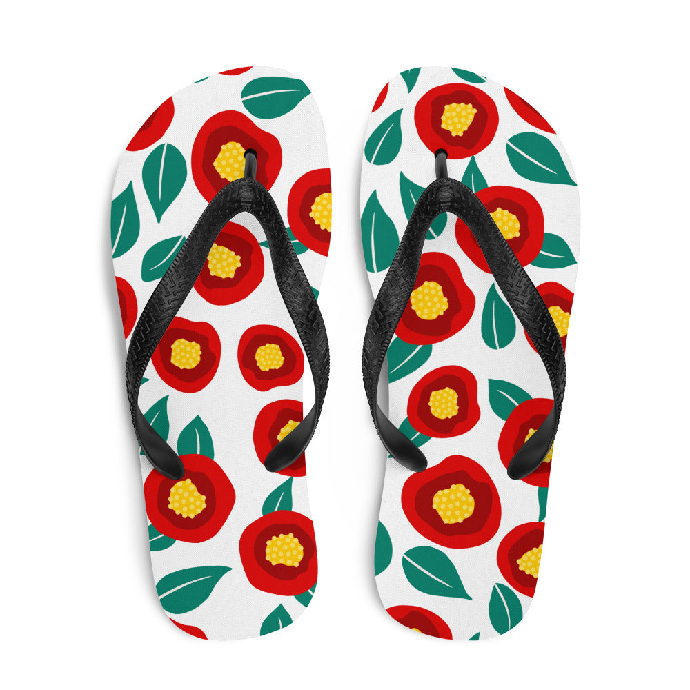 Summer Poppies - Flip-Flops - Flip Flops- Print N Stuff - [designed in Turku FInland]