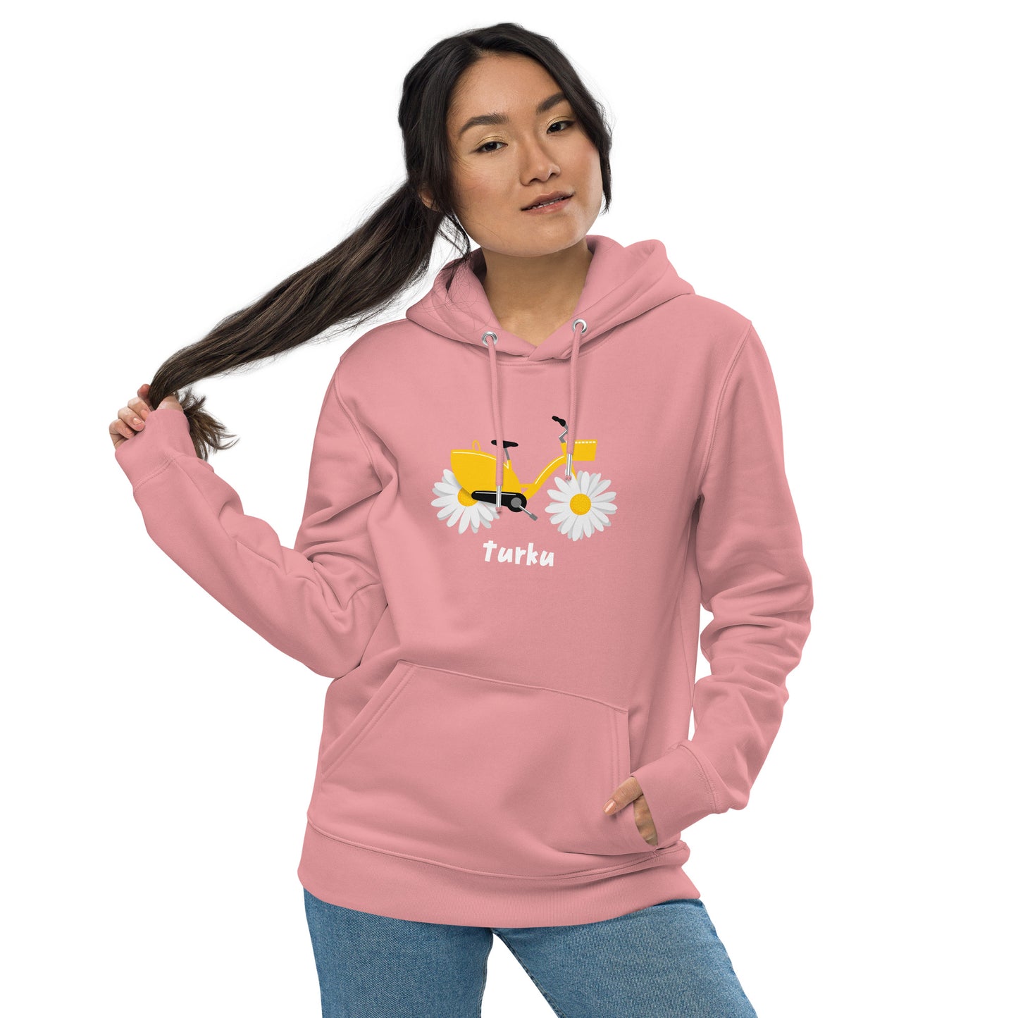 Turku City - Unisex essential eco hoodie - Hoodie- Print N Stuff - [designed in Turku FInland]