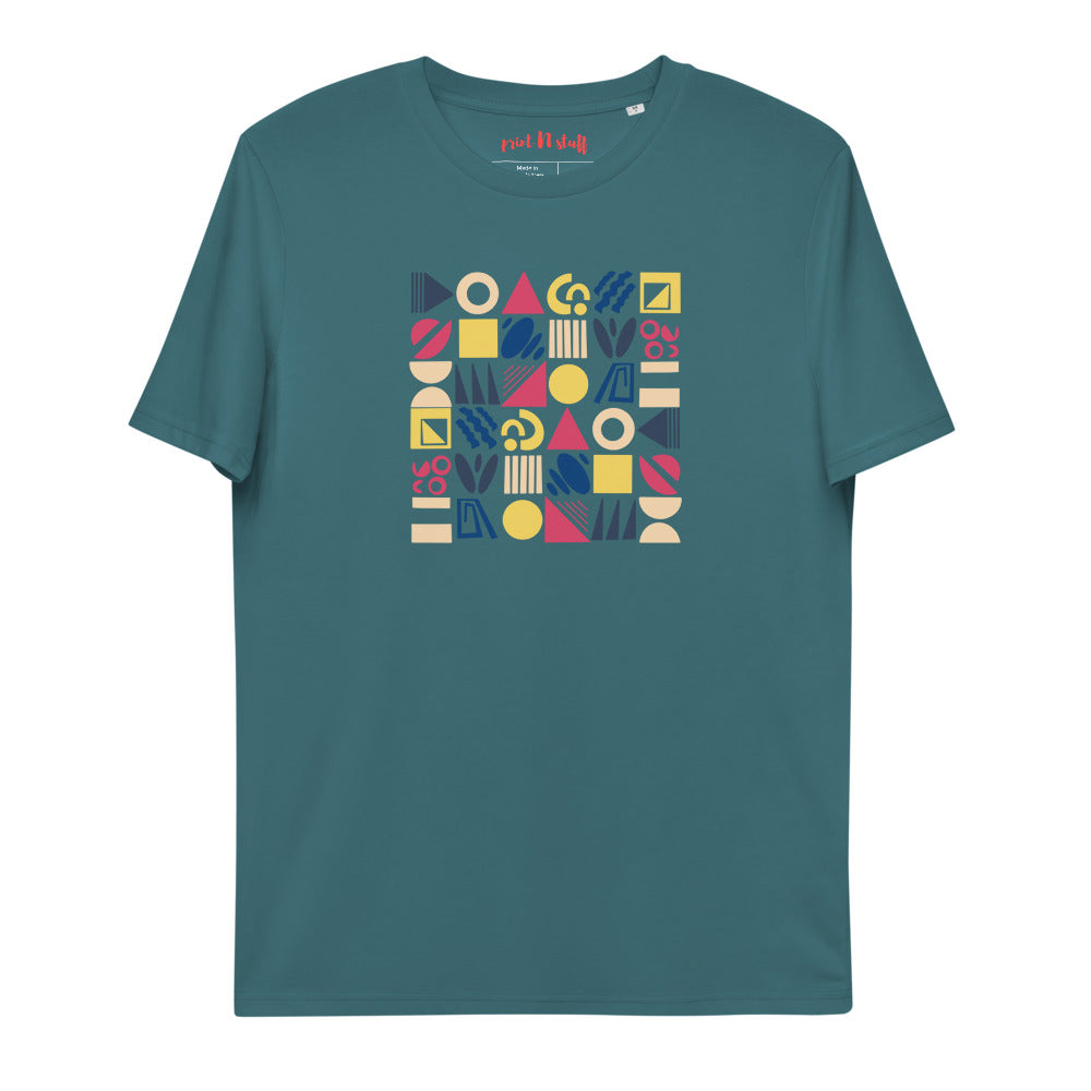Fun Shapes - Unisex organic cotton t-shirt - Shirts & Tops- Print N Stuff - [designed in Turku FInland]