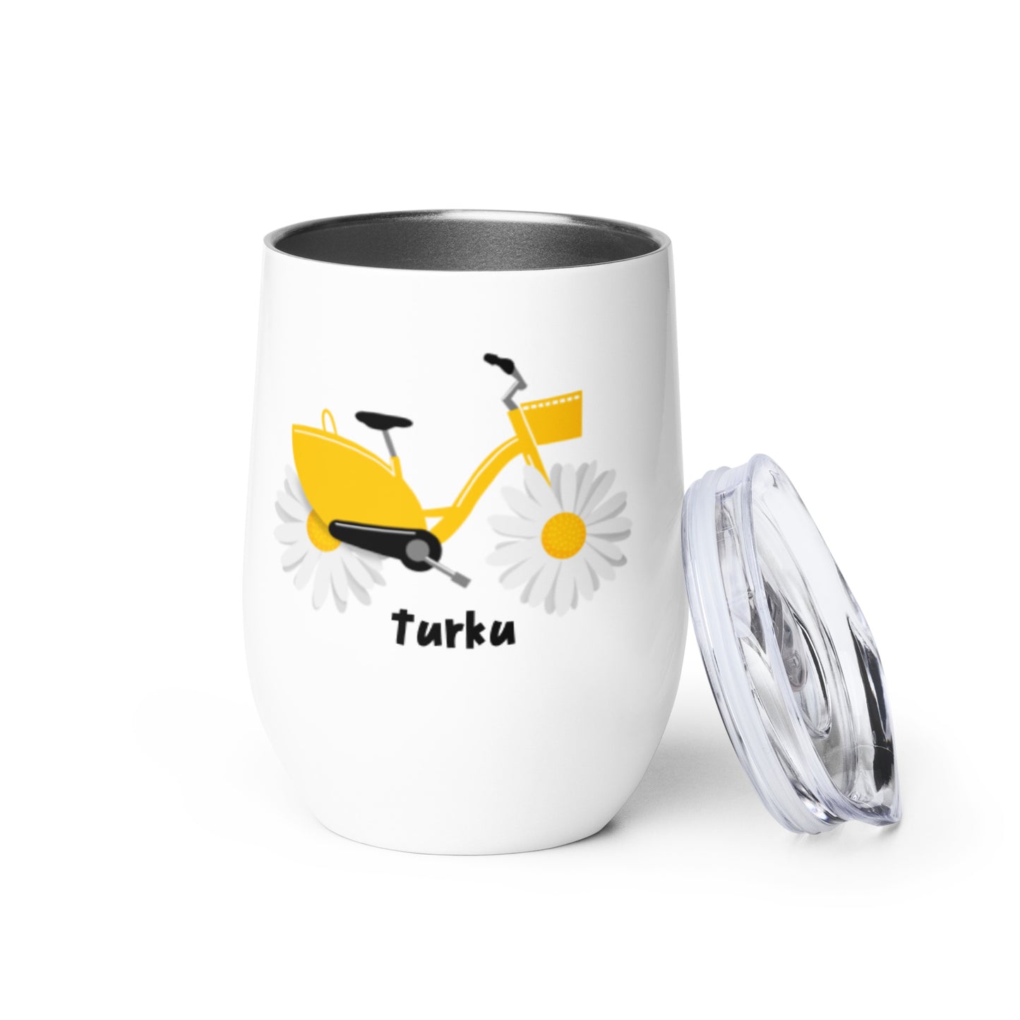 Turku City - Drink tumbler - Water Bottles- Print N Stuff - [designed in Turku FInland]