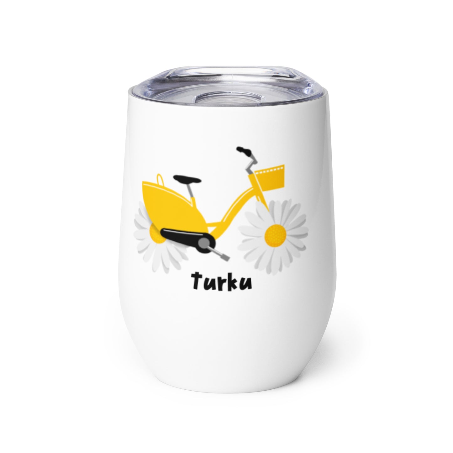 Turku City - Drink tumbler - Water Bottles- Print N Stuff - [designed in Turku FInland]