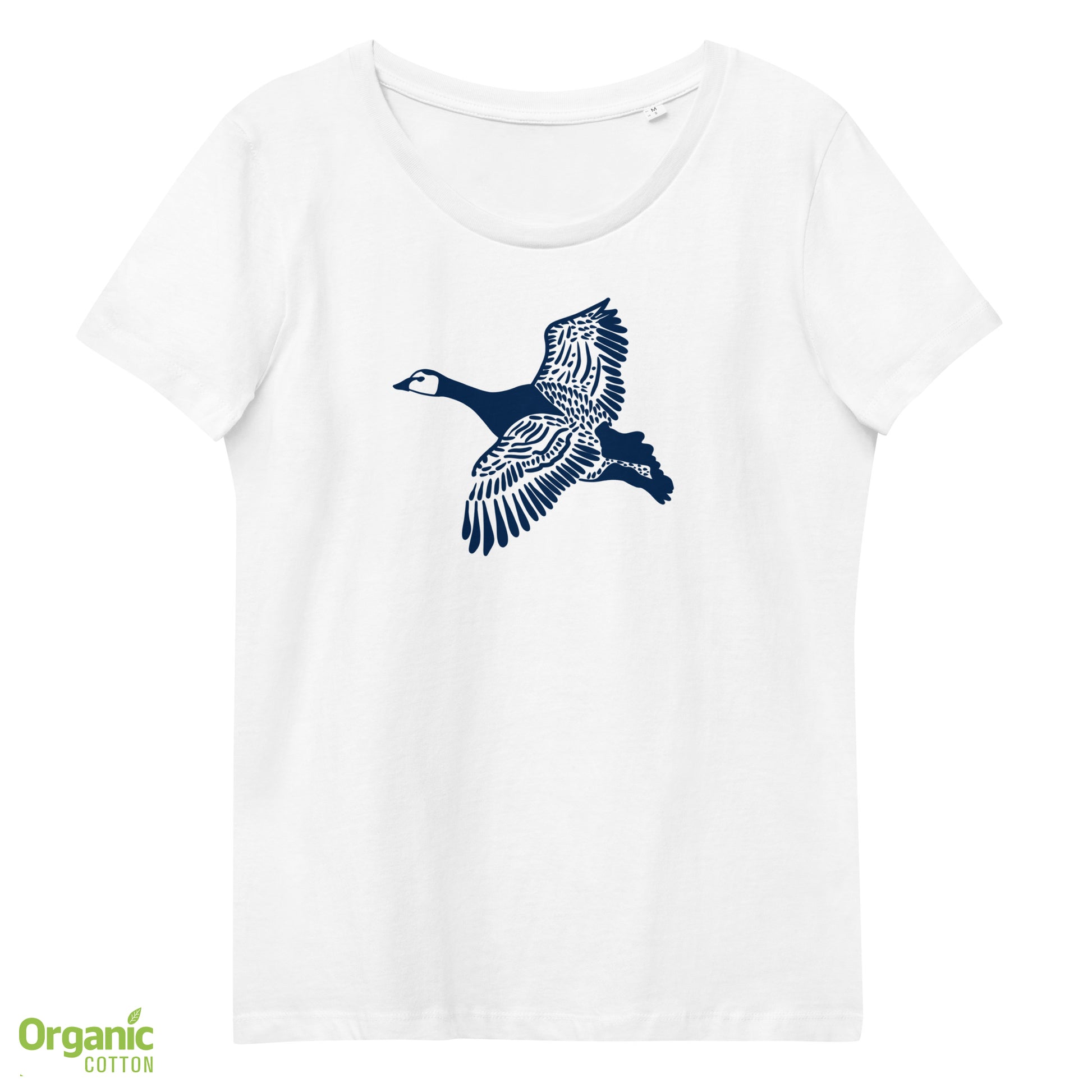 Oh my geese - Women's fitted eco tee - Shirts & Tops- Print N Stuff - [designed in Turku FInland]