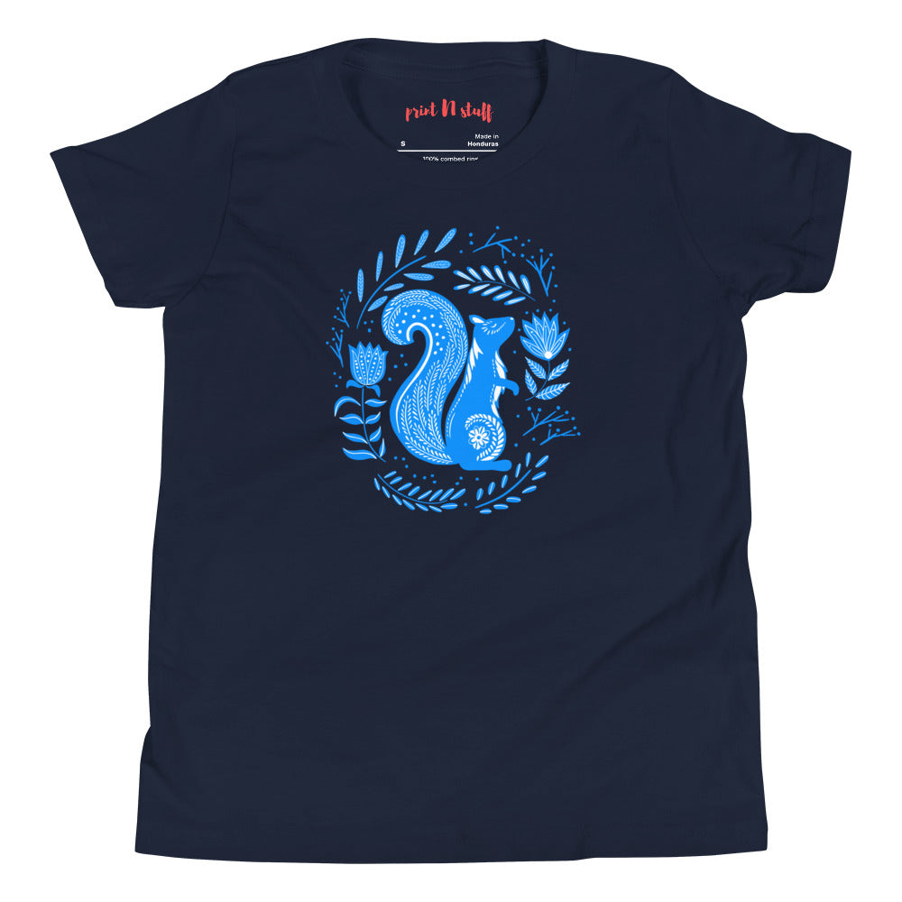 Forest Fairytales - The Squirrel Children T-Shirt - Shirts & Tops- Print N Stuff - [designed in Turku FInland]