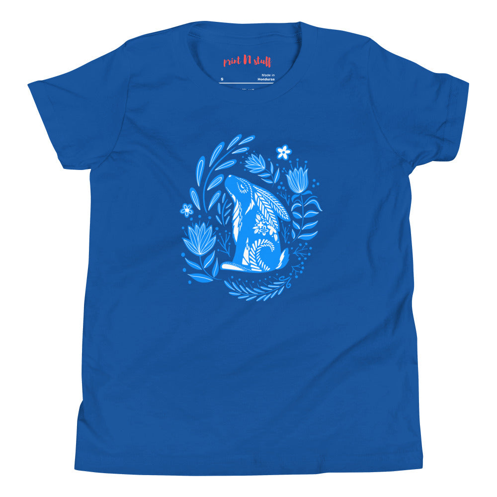 Forest Fairytales - The bunny Children T-Shirt - Shirts & Tops- Print N Stuff - [designed in Turku FInland]